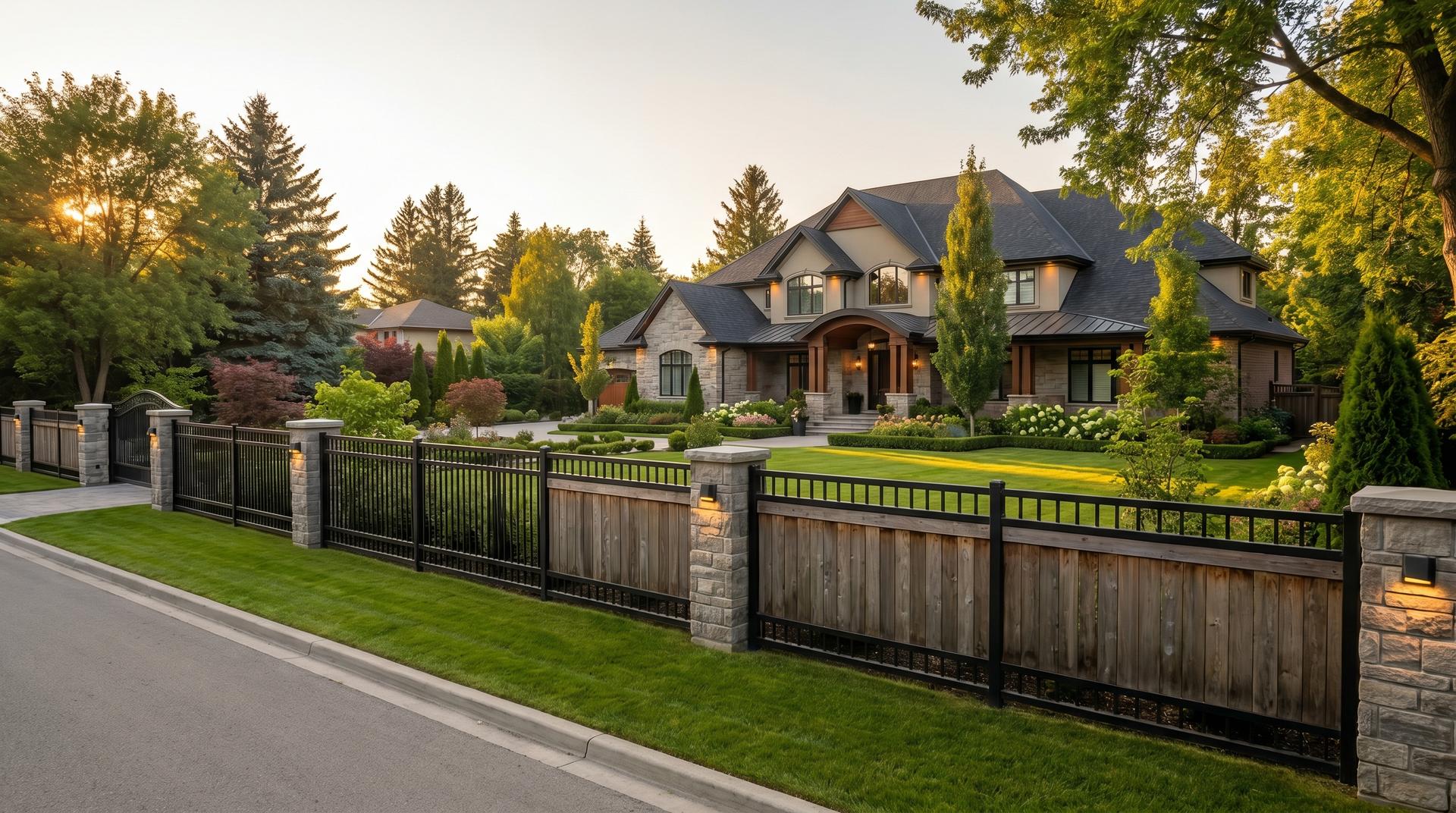 Secure and Stylish Perimeter Fencing quality